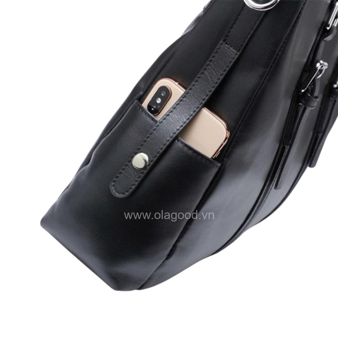 Cặp laptop nam da bò cao cấp - LT0123B - Hình ảnh 15