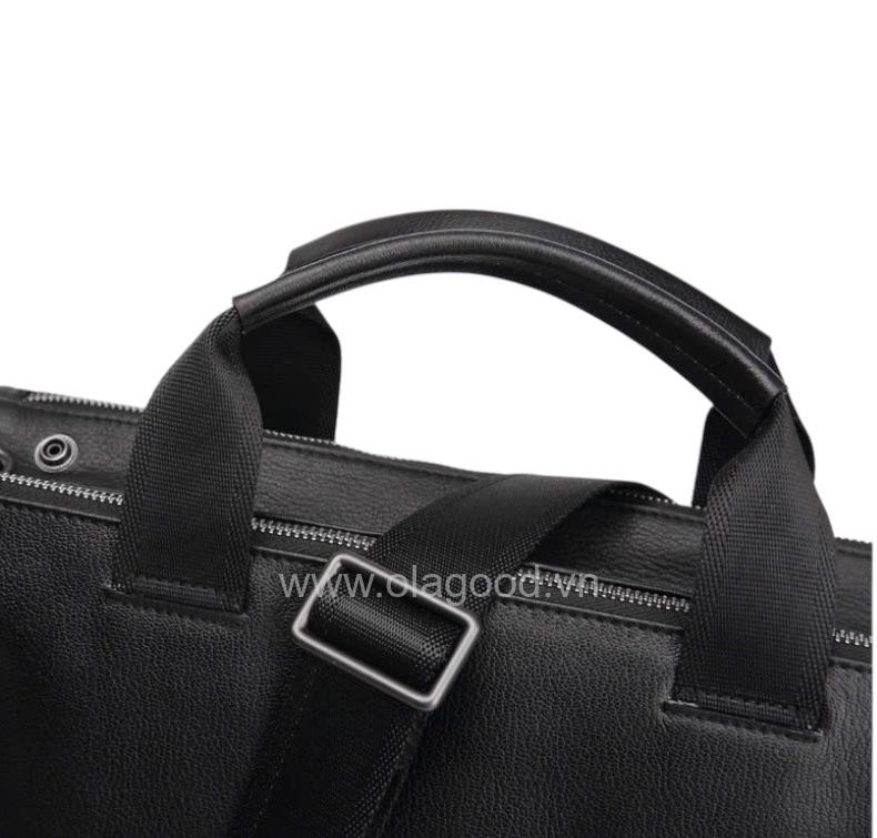 Cặp laptop nam văn phòng da bò - LT0119B - Hình ảnh 9