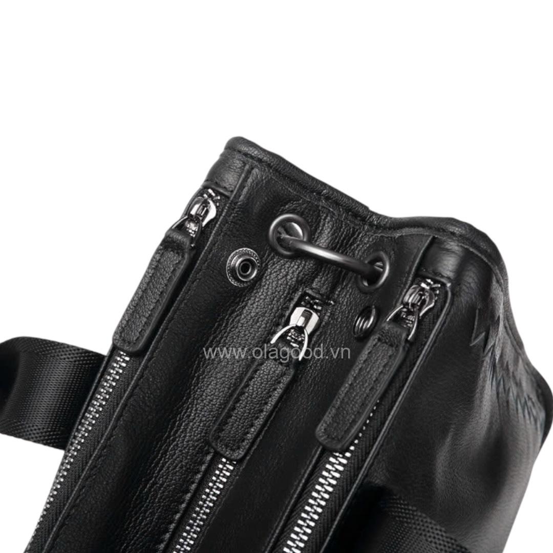 Cặp laptop nam văn phòng da bò - LT0119B - Hình ảnh 10