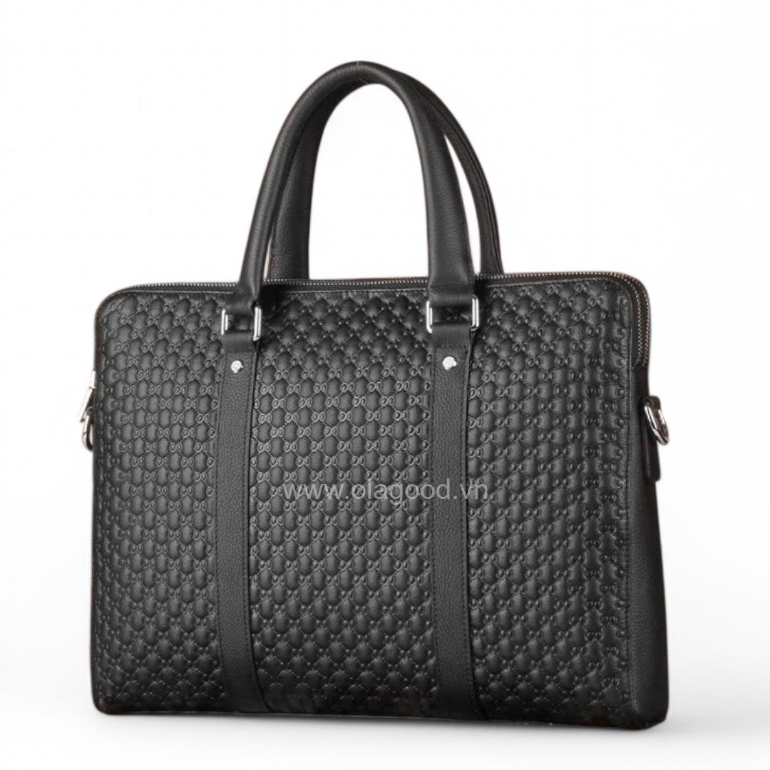Cặp xách laptop nam da bò - LT0121B - Hình ảnh 4