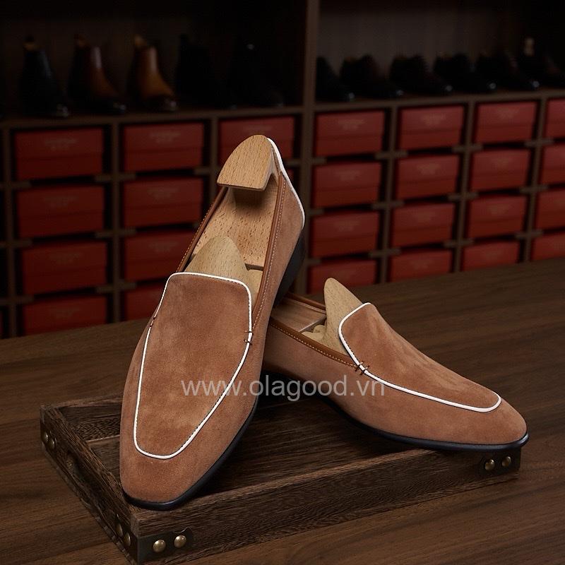 Giày loafer da cashmere cao cấp - ZLF015B - Hình ảnh 22