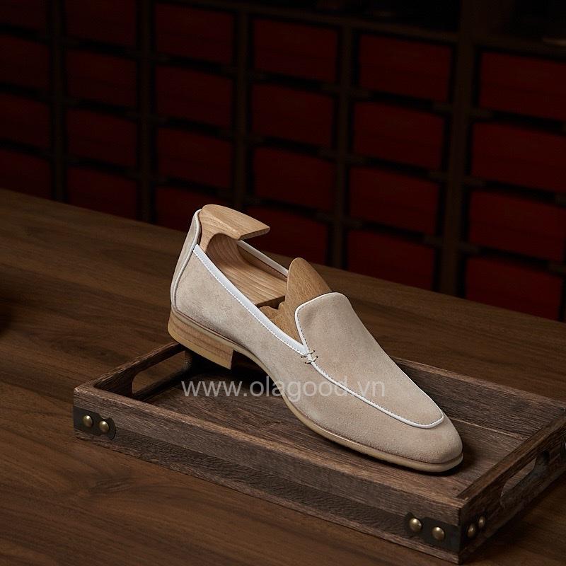 Giày loafer da cashmere cao cấp - ZLF015B - Hình ảnh 24