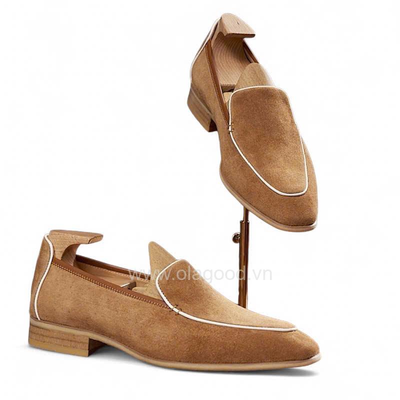 Giày loafer da cashmere cao cấp - ZLF015B - Hình ảnh 6