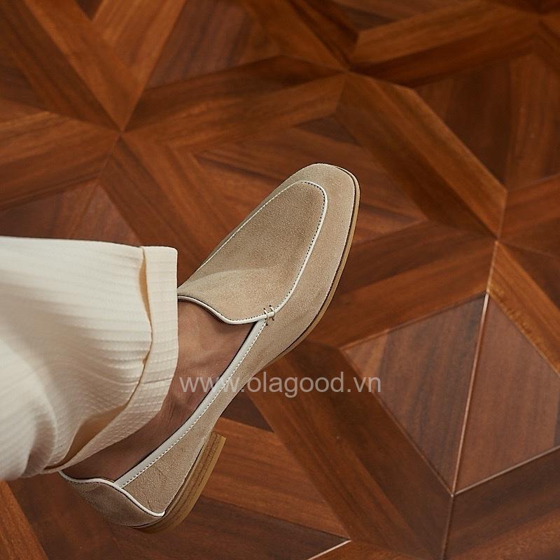 Giày loafer da cashmere cao cấp - ZLF015B - Hình ảnh 35