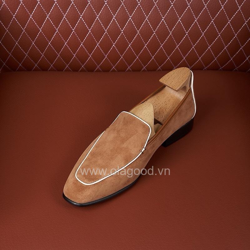 Giày loafer da cashmere cao cấp - ZLF015B - Hình ảnh 25