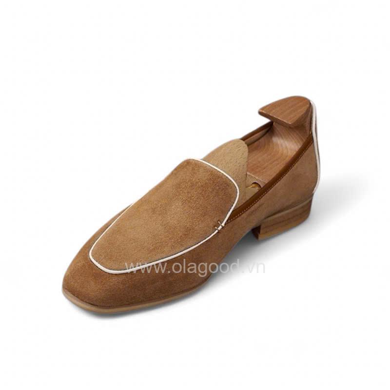 Giày loafer da cashmere cao cấp - ZLF015B - Hình ảnh 10