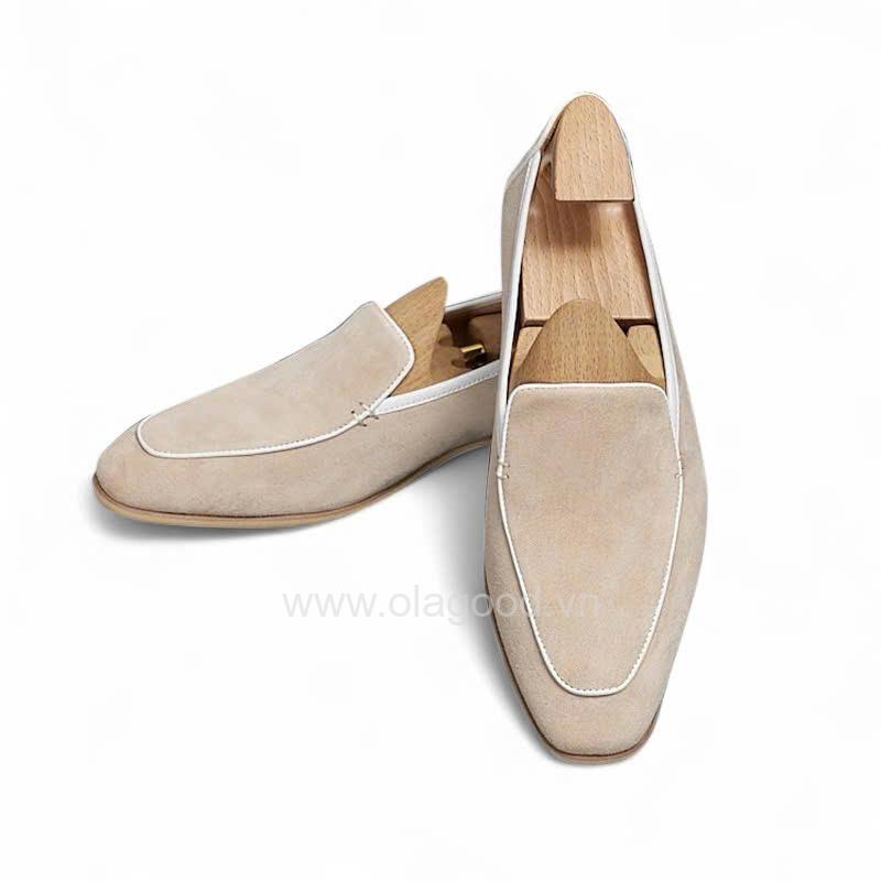 Giày loafer da cashmere cao cấp - ZLF015B - Hình ảnh 12