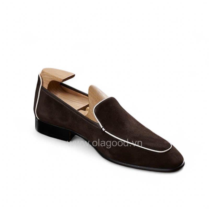 Giày loafer da cashmere cao cấp - ZLF015B - Hình ảnh 18
