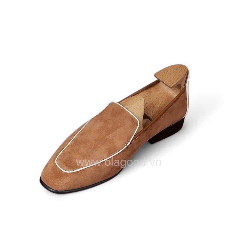 Giày loafer da cashmere cao cấp - ZLF015B - Hình ảnh 8