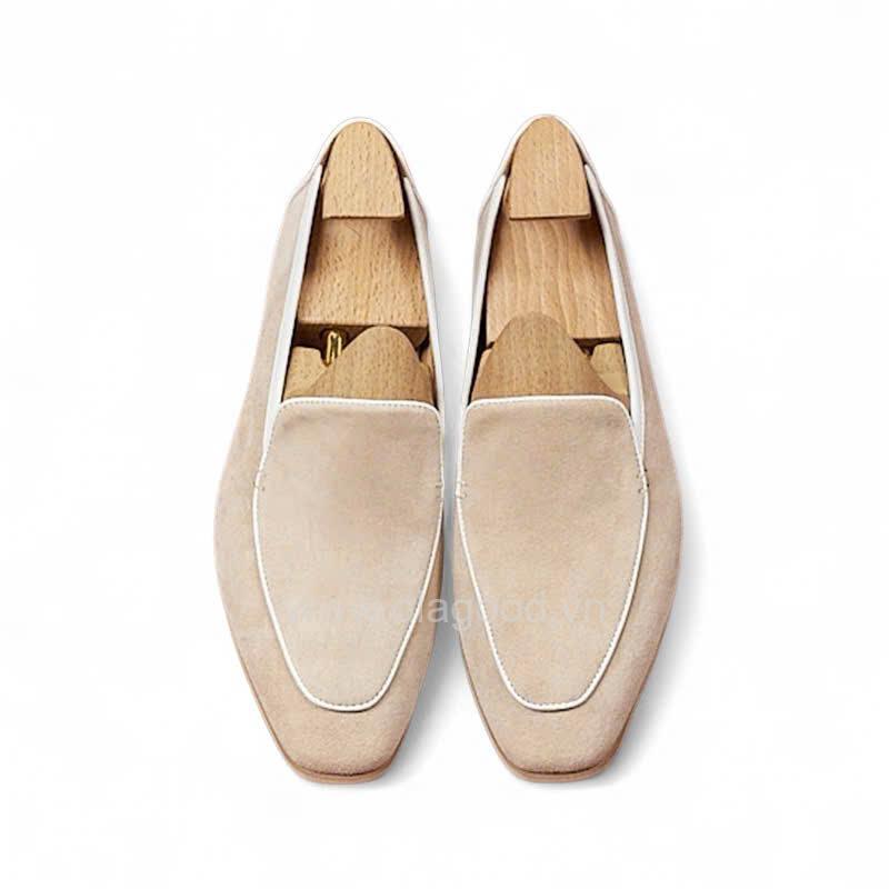 Giày loafer da cashmere cao cấp - ZLF015B - Hình ảnh 13