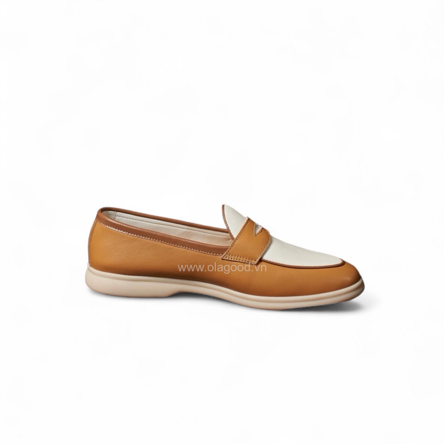 Giày loafer penny da bê cao cấp - ZLP016B - Hình ảnh 10