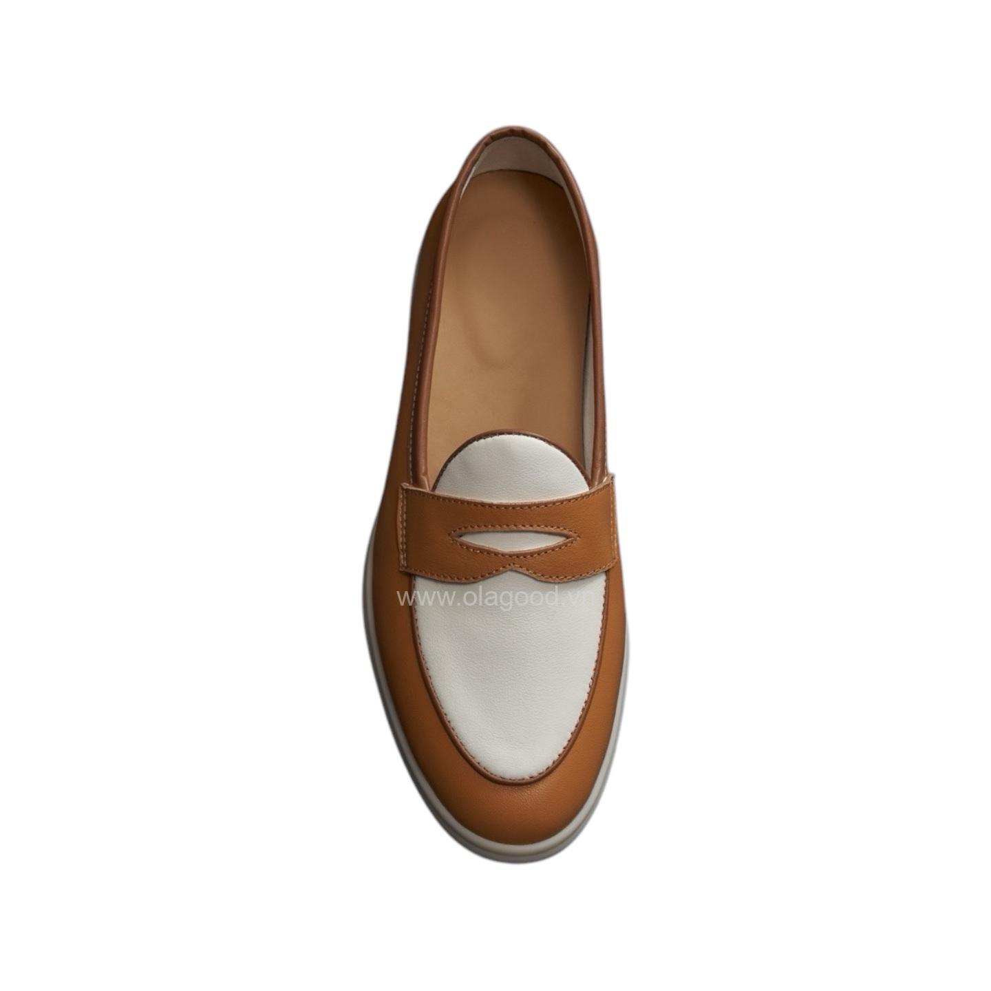 Giày loafer penny da bê cao cấp - ZLP016B - Hình ảnh 9