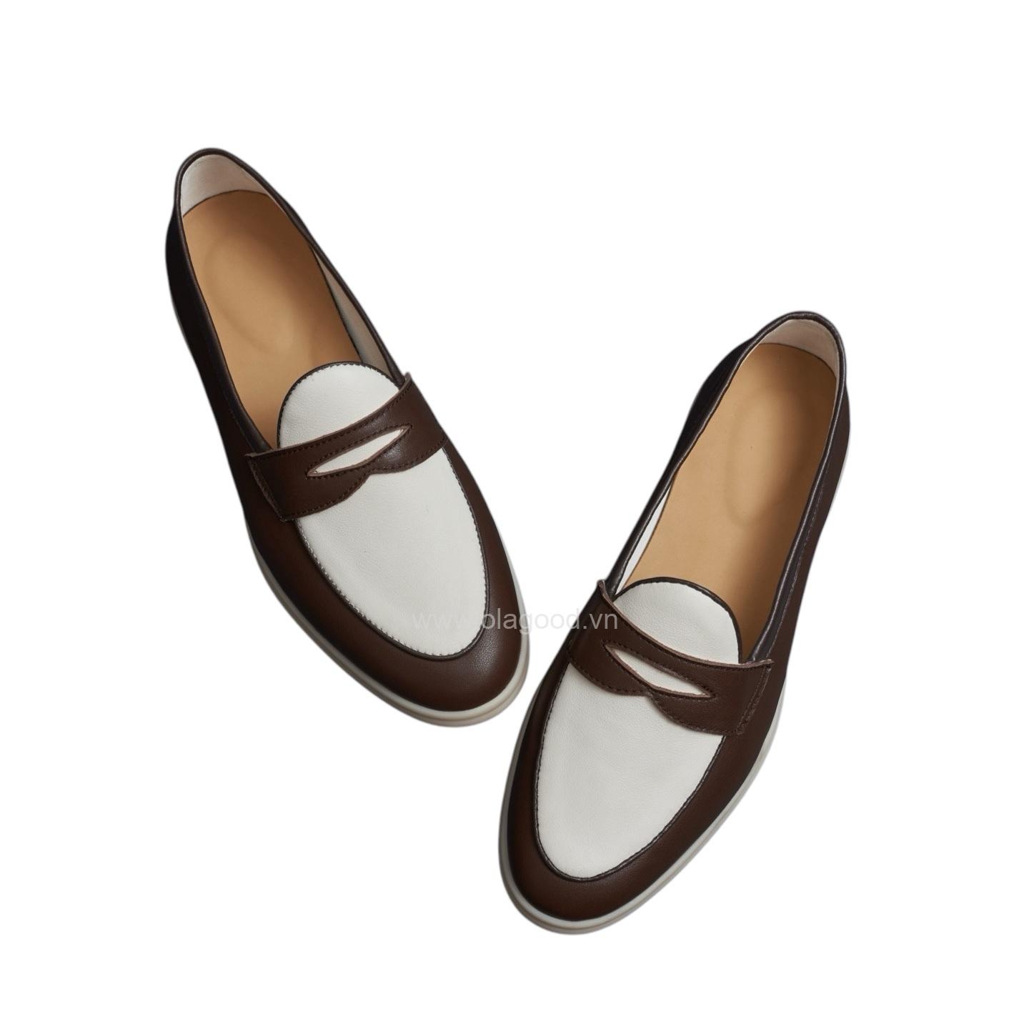 Giày loafer penny da bê cao cấp - ZLP016B - Hình ảnh 12