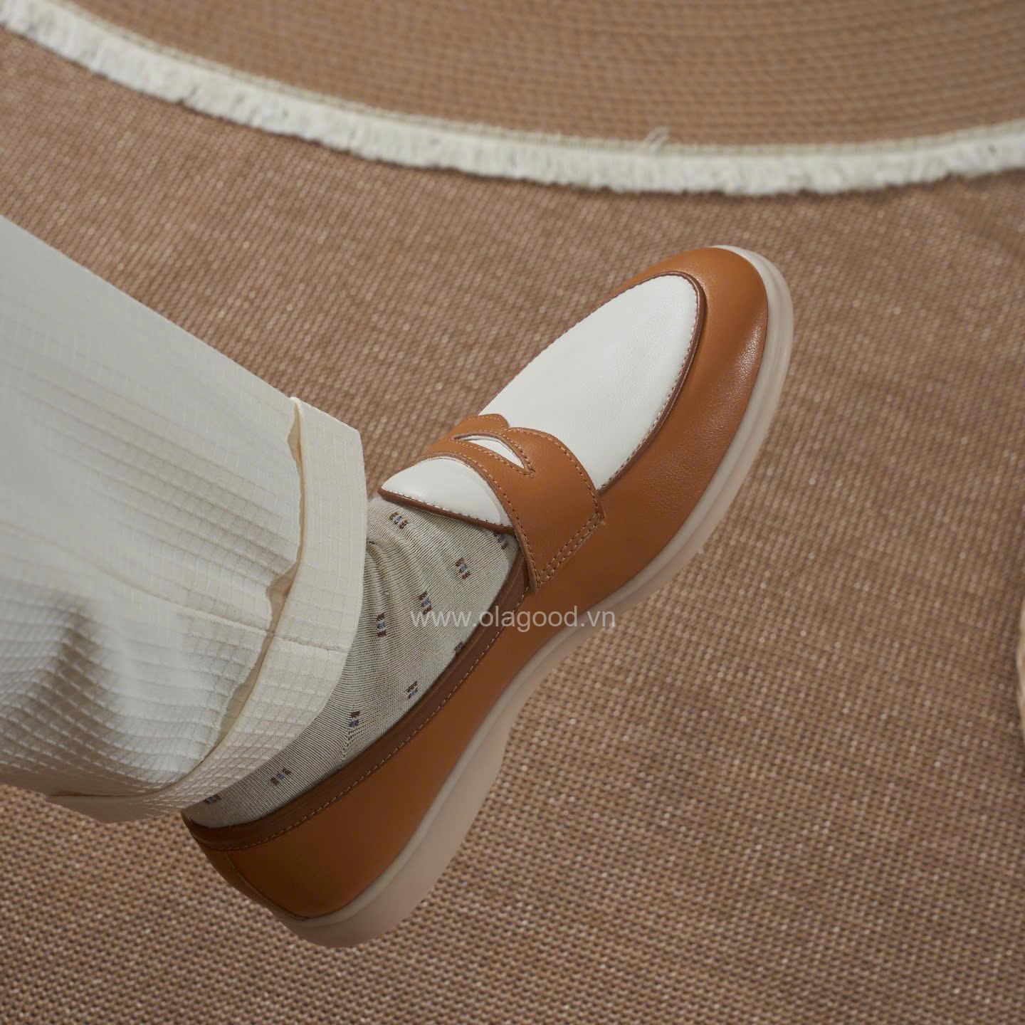 Giày loafer penny da bê cao cấp - ZLP016B - Hình ảnh 30