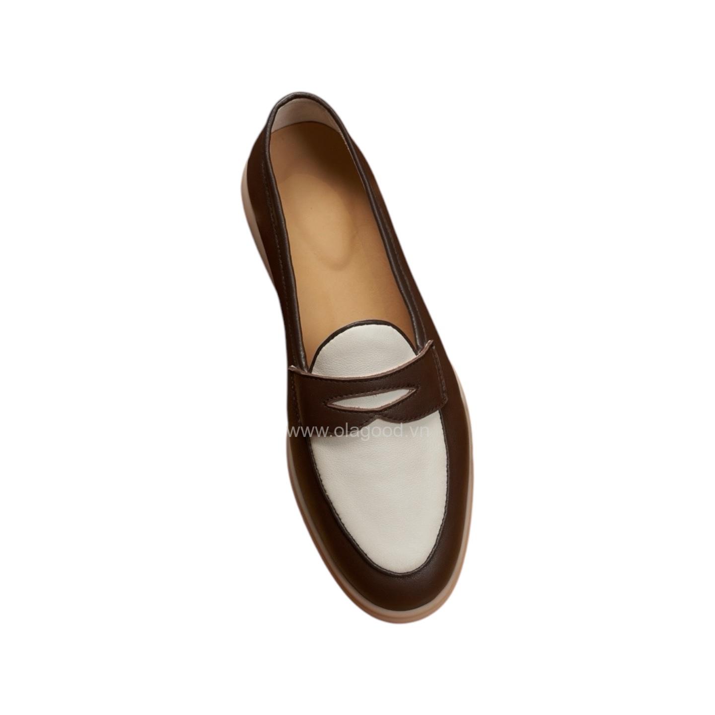 Giày loafer penny da bê cao cấp - ZLP016B - Hình ảnh 14