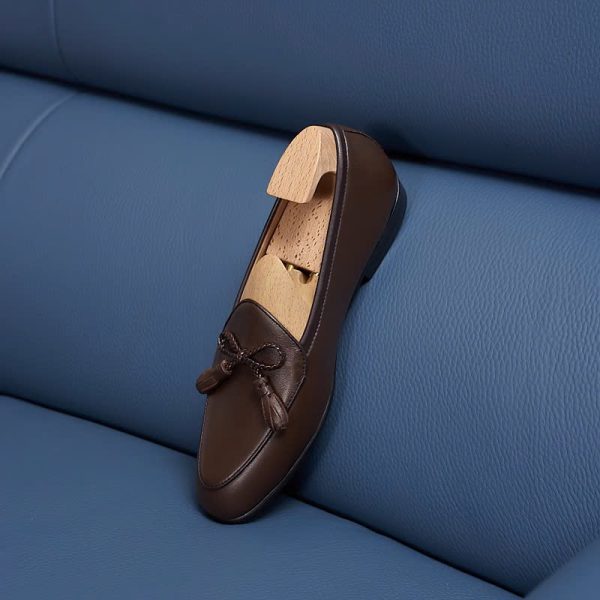Giày loafer tassel belgian da bê cao cấp - ZLTB0110B - Hình ảnh 13