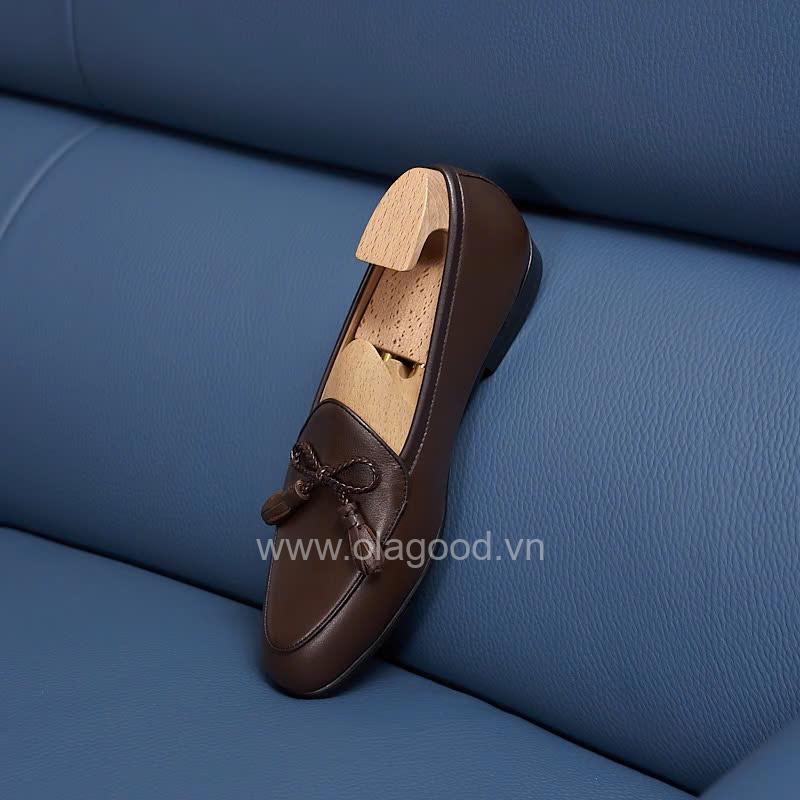 Giày loafer tassel belgian da bê cao cấp - ZLTB0110B - Hình ảnh 13