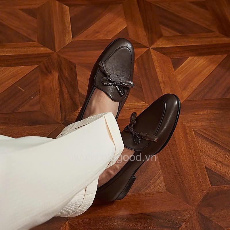 Giày loafer tassel belgian da bê cao cấp - ZLTB0110B - Hình ảnh 14