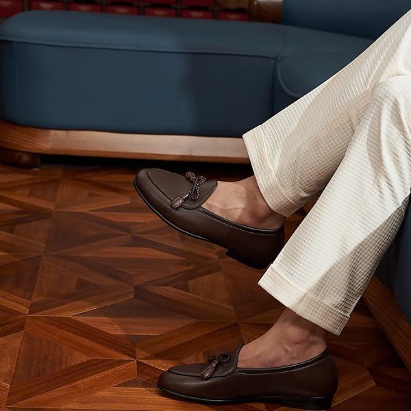 Giày loafer tassel belgian da bê cao cấp - ZLTB0110B - Hình ảnh 16