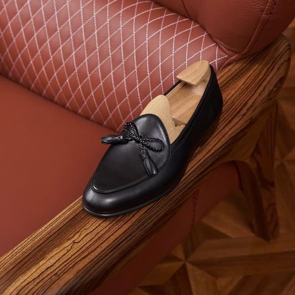 Giày loafer tassel belgian da bê cao cấp - ZLTB0110B - Hình ảnh 19