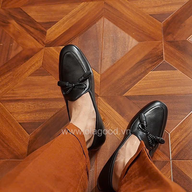 Giày loafer tassel belgian da bê cao cấp - ZLTB0110B - Hình ảnh 20