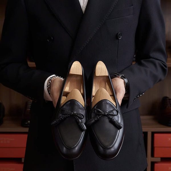 Giày loafer tassel belgian da bê cao cấp - ZLTB0110B - Hình ảnh 21