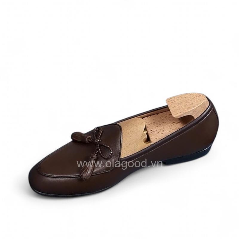 Giày loafer tassel belgian da bê cao cấp - ZLTB0110B - Hình ảnh 6