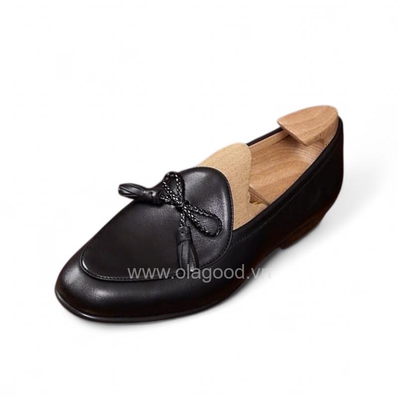 Giày loafer tassel belgian da bê cao cấp - ZLTB0110B - Hình ảnh 3
