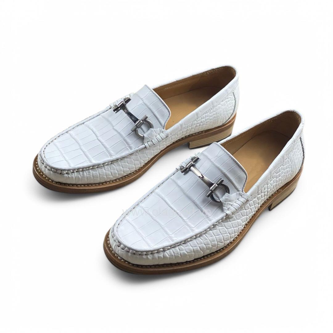 Giày nam loafer cá sấu - Cấu trúc goodyear handmade - GGY0127S