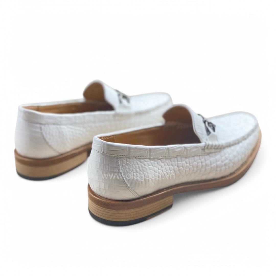 Giày nam loafer cá sấu - Cấu trúc goodyear handmade - GGY0127S - Hình ảnh 9
