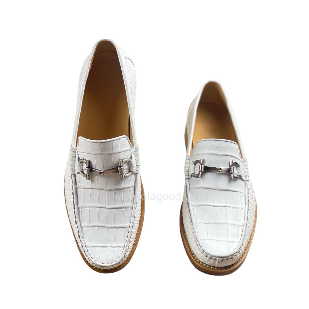 Giày nam loafer cá sấu - Cấu trúc goodyear handmade - GGY0127S - Hình ảnh 6