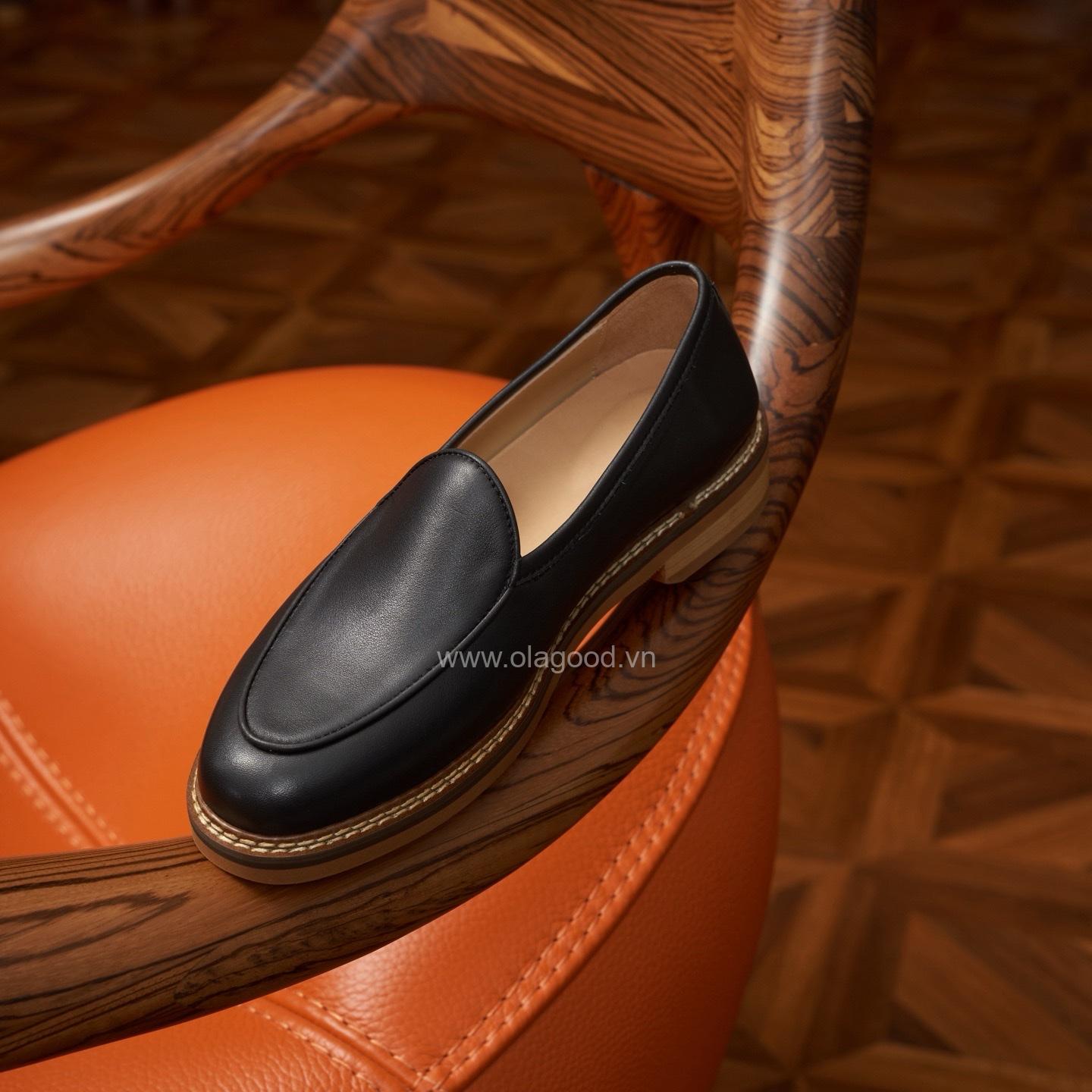 Giày nam loafer da bê cao cấp - ZLF011B - Hình ảnh 14