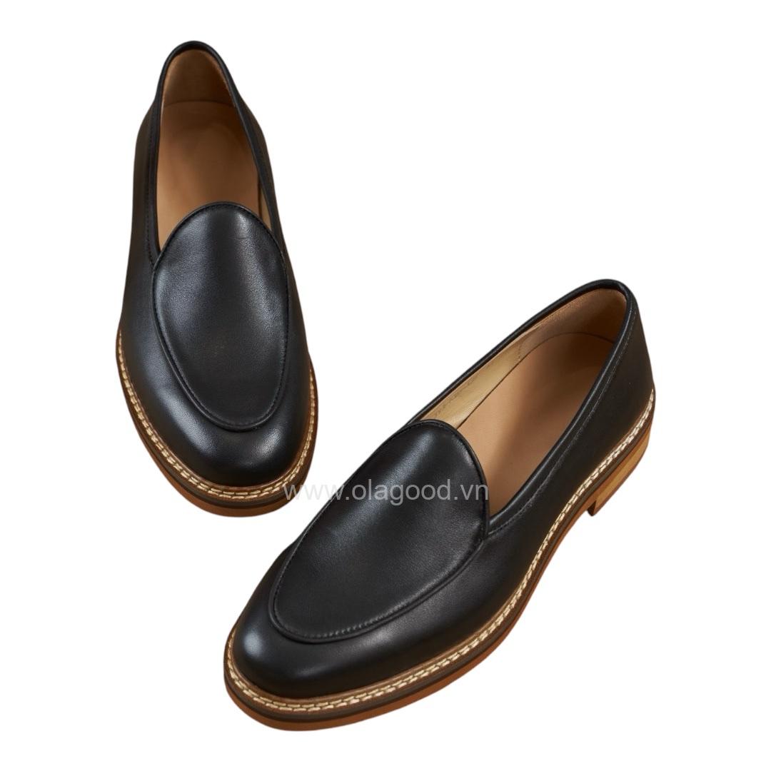 Giày nam loafer da bê cao cấp - ZLF011B - Hình ảnh 7