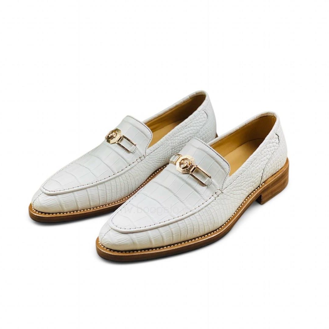 Giày nam loafer da cá sấu - Cấu trúc Goodyear handmade - GGY0125S