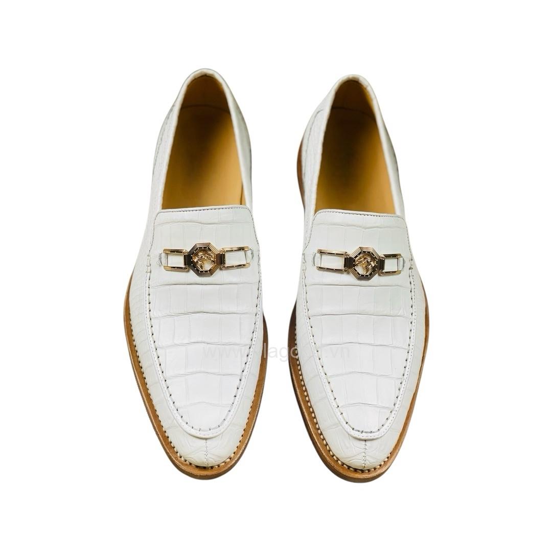 Giày nam loafer da cá sấu - Cấu trúc Goodyear handmade - GGY0125S - Hình ảnh 3