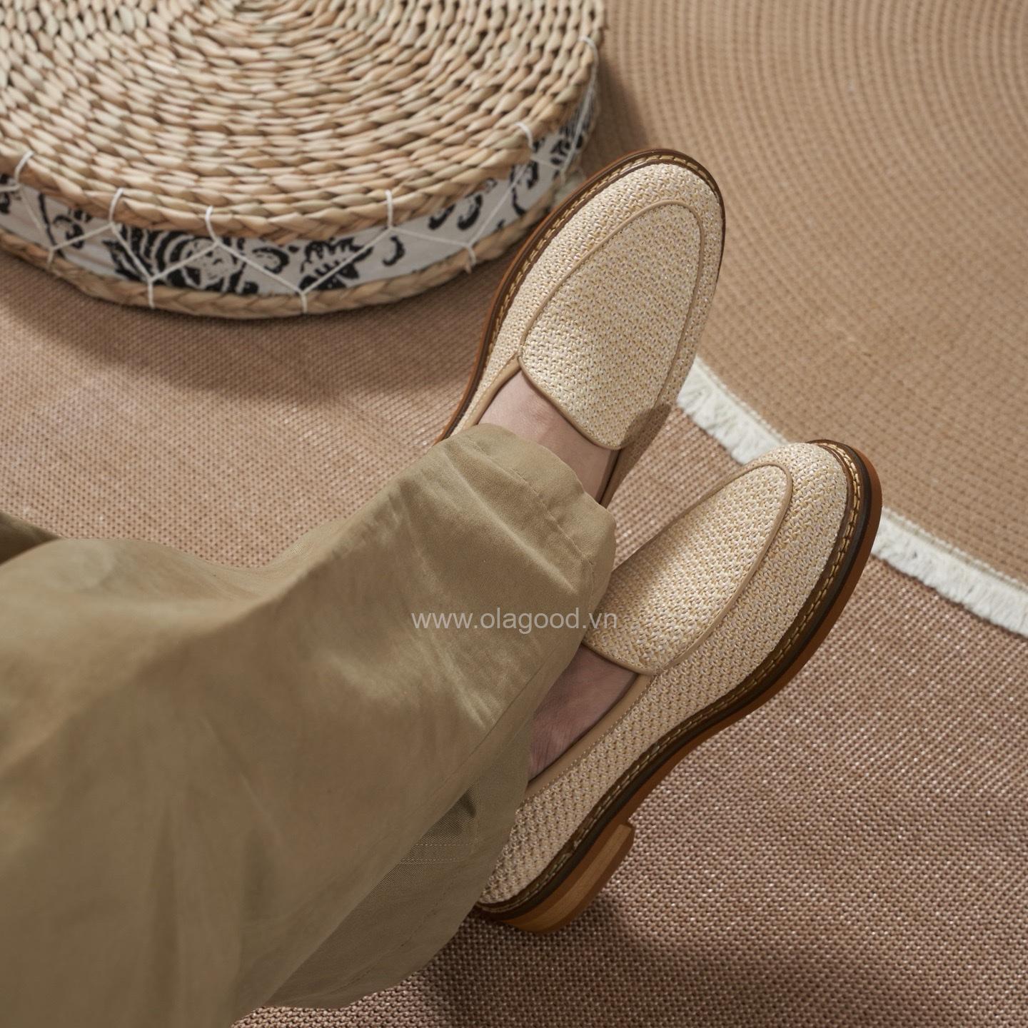 Giày nam loafer dây gai dầu - ZLF013G - Hình ảnh 23