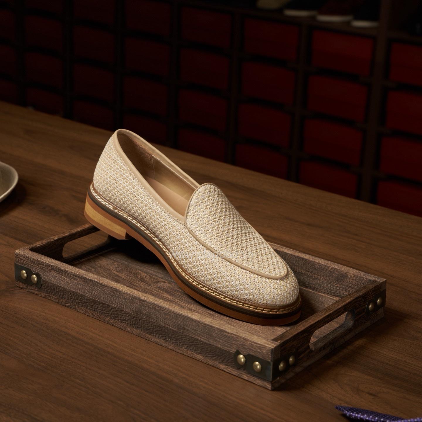 Giày nam loafer dây gai dầu - ZLF013G - Hình ảnh 20