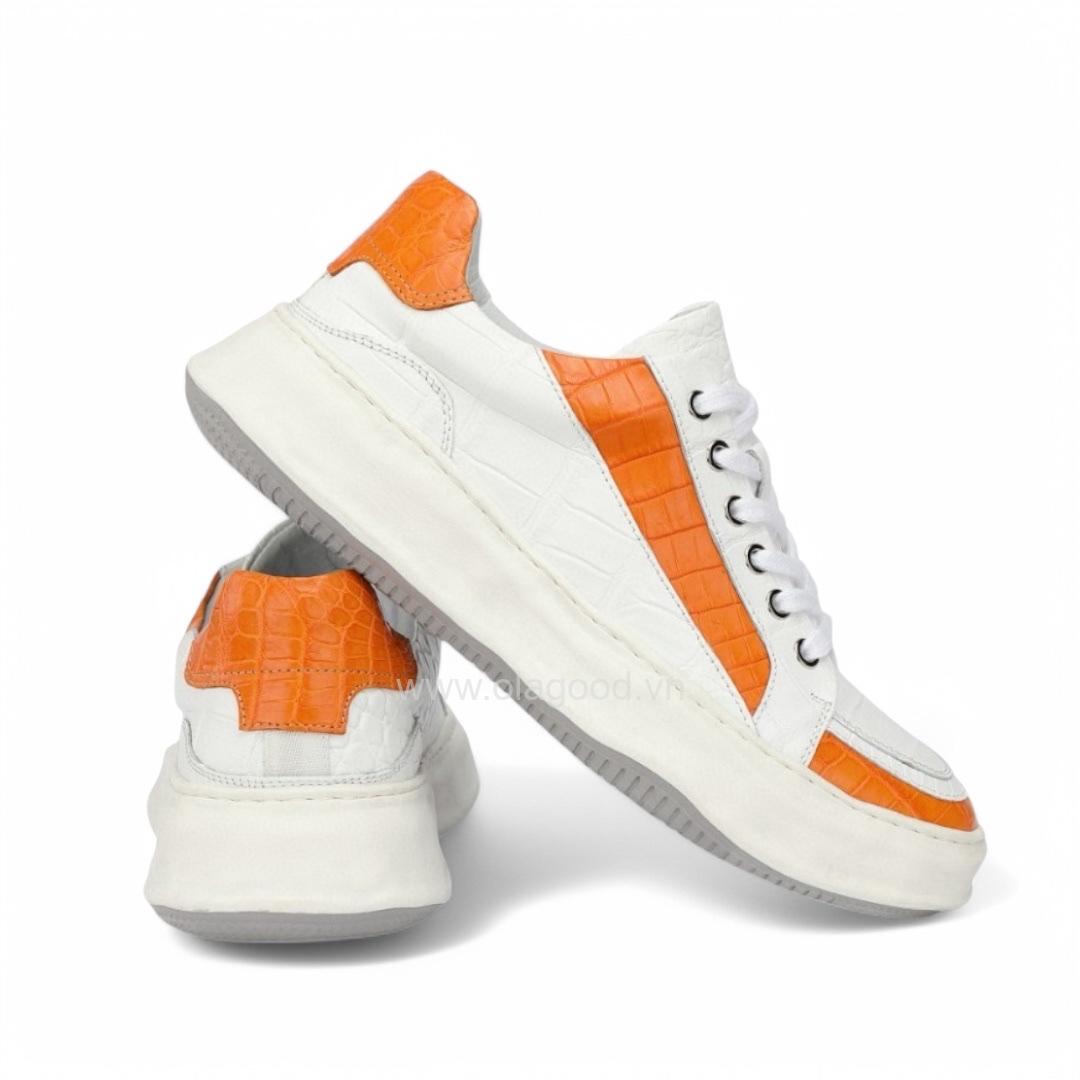 Giày nam thể thao cá sấu - GTT0168S - Hình ảnh 4