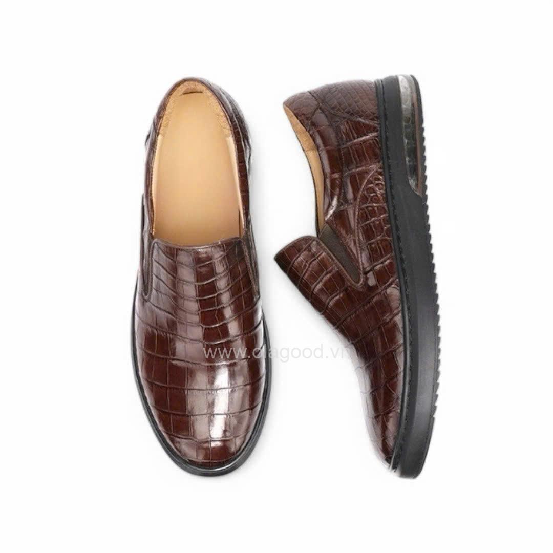 Giày nam thể thao da cá sấu - GTT0172S - Hình ảnh 5