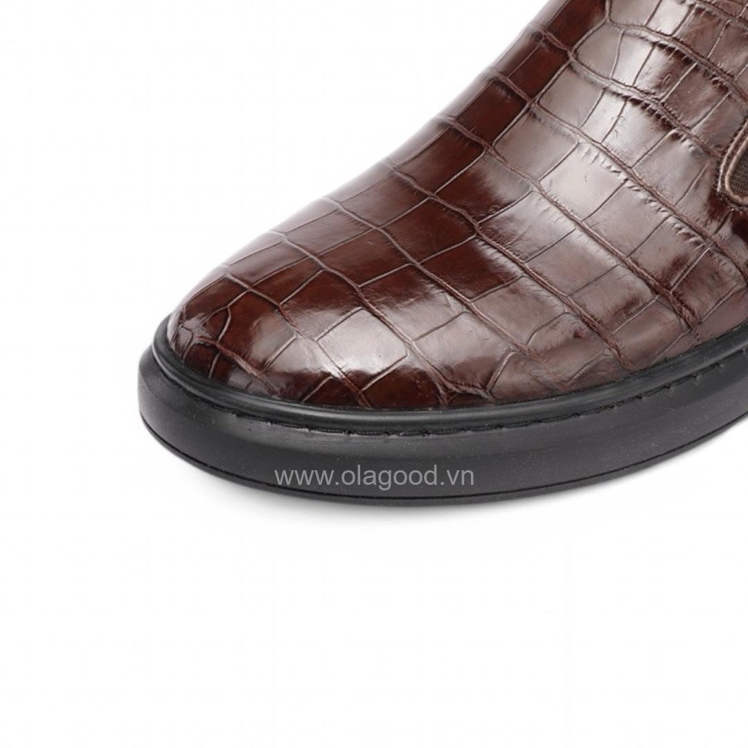 Giày nam thể thao da cá sấu - GTT0172S - Hình ảnh 8