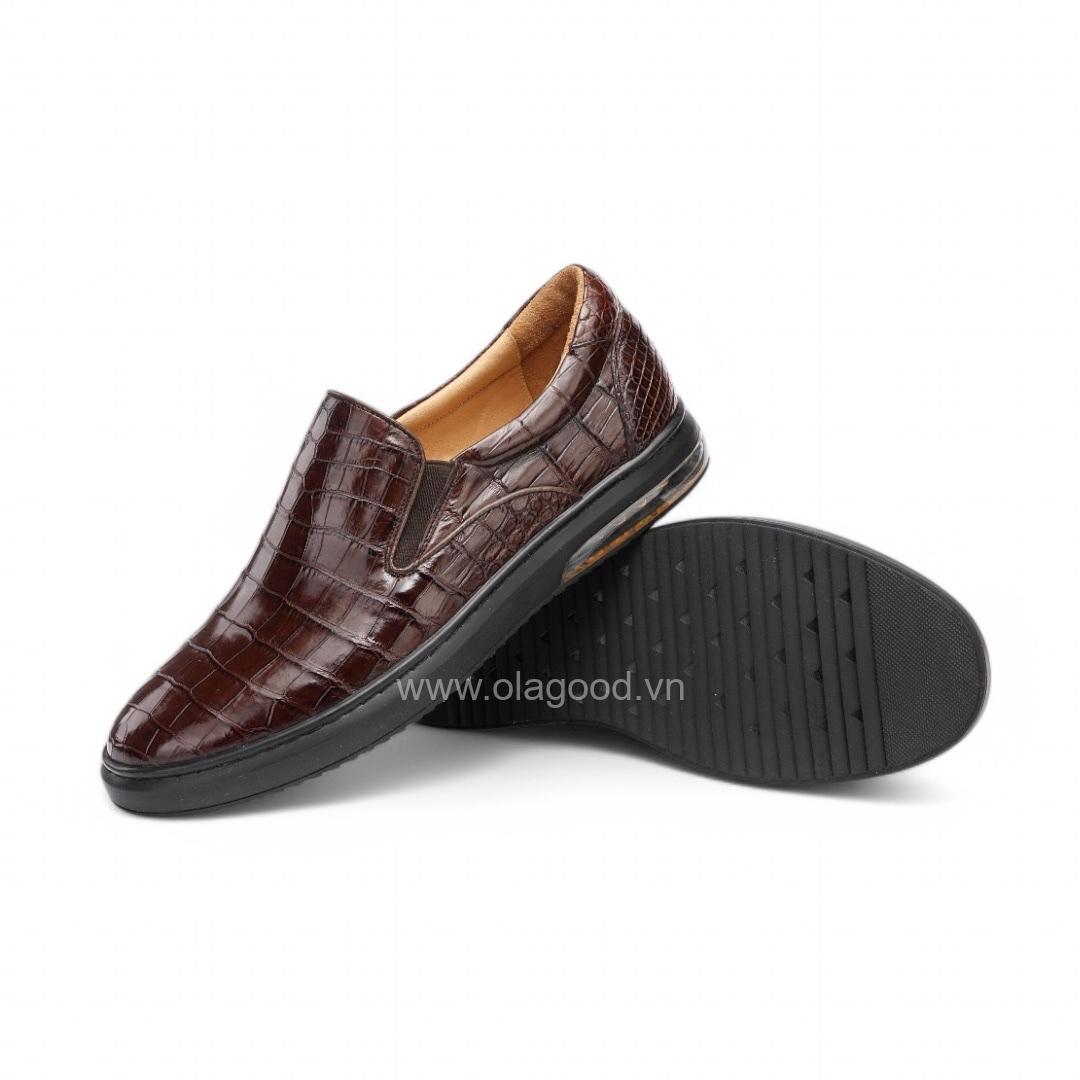 Giày nam thể thao da cá sấu - GTT0172S - Hình ảnh 7