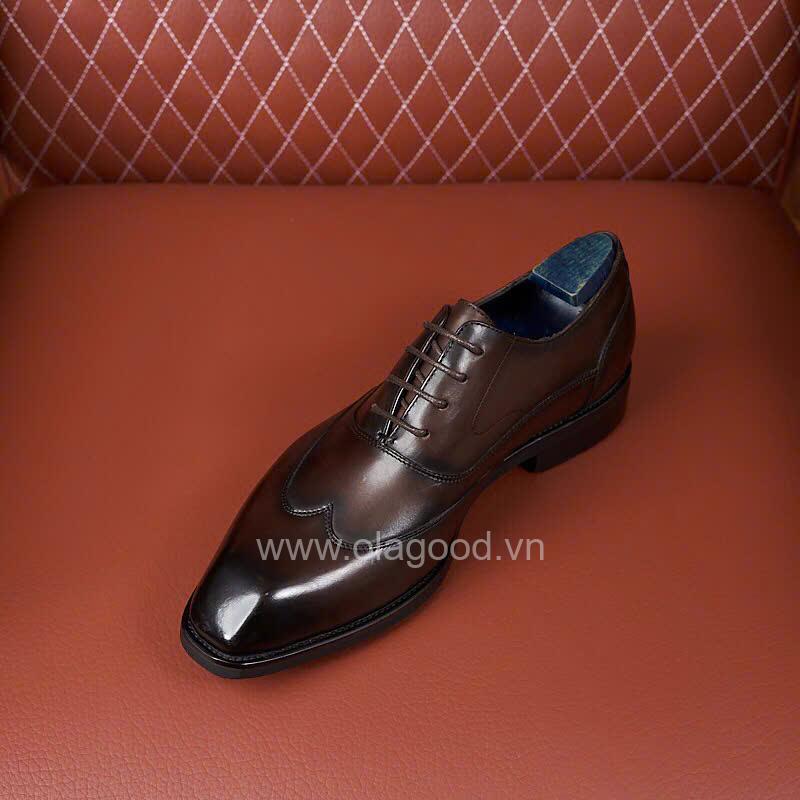 Giày oxford nam da bê cao cấp - ZOF011B - Hình ảnh 11