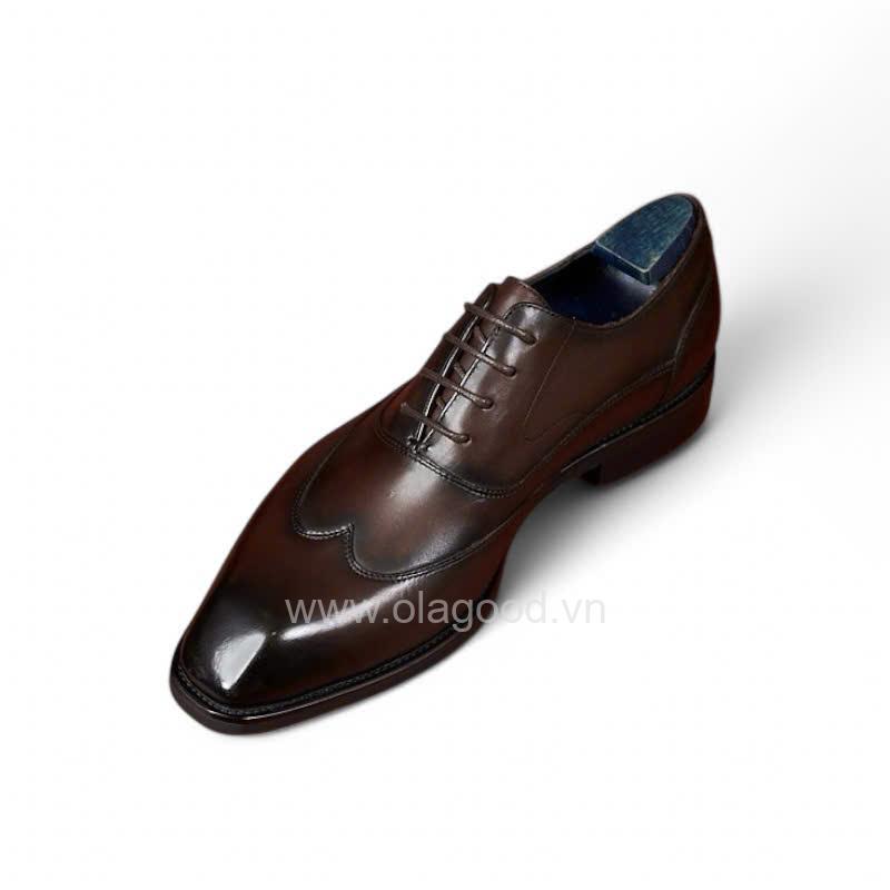 Giày oxford nam da bê cao cấp - ZOF011B - Hình ảnh 5