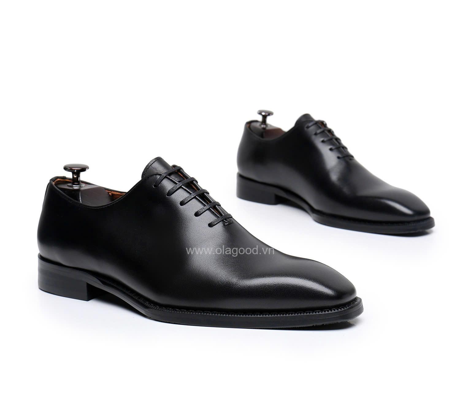 Giày oxford wholecut da bê cao cấp - ZOF012B - Hình ảnh 3