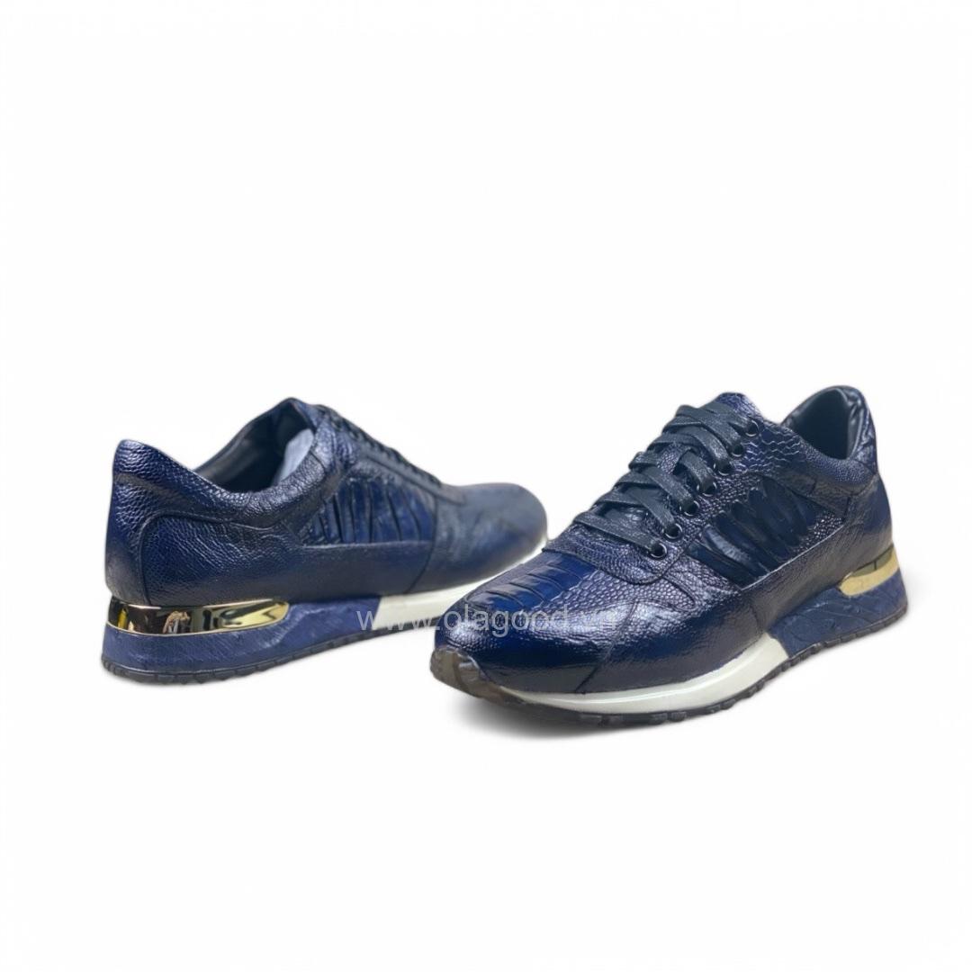 Giày thể thao da đà điểu - GTT0120D - Hình ảnh 4