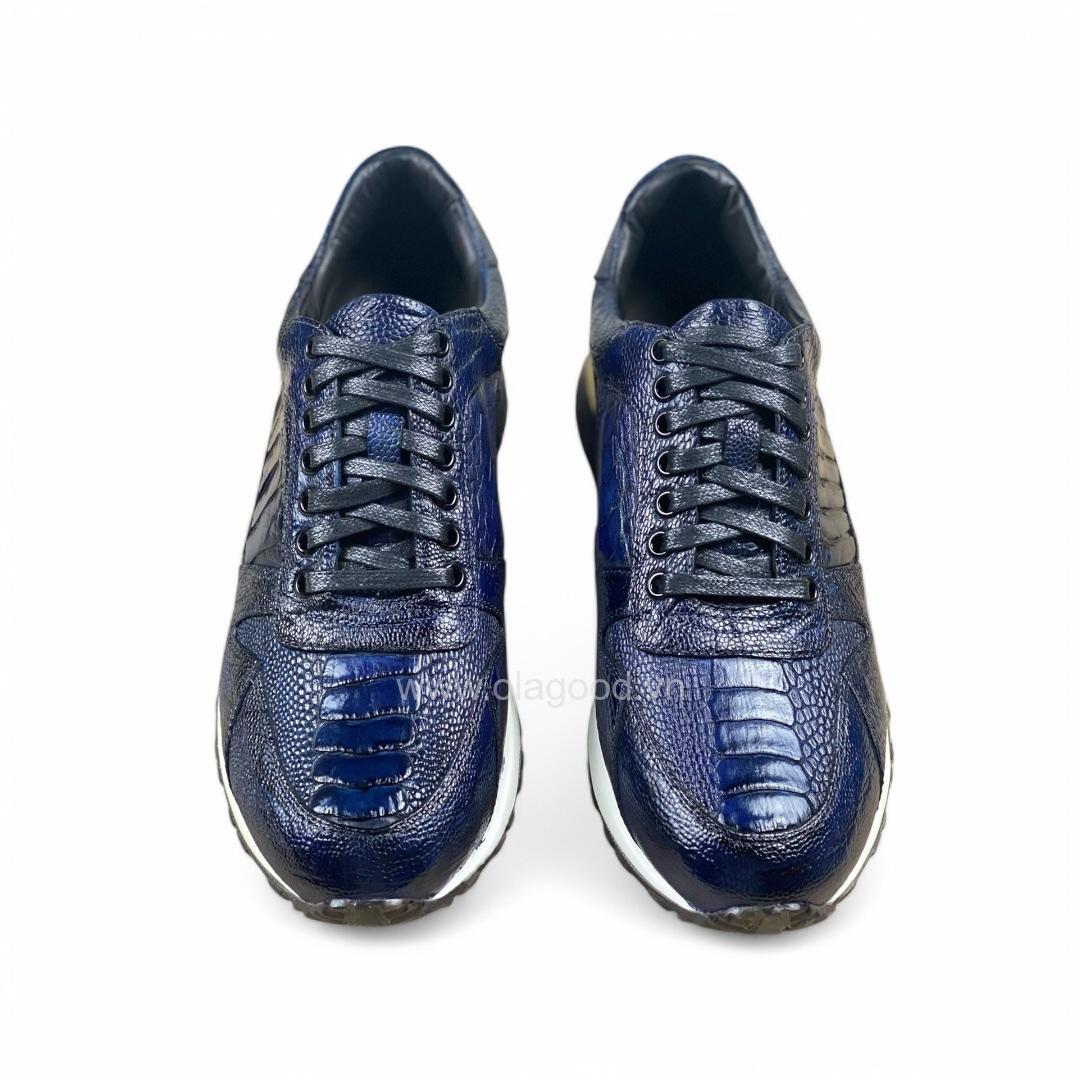 Giày thể thao da đà điểu - GTT0120D - Hình ảnh 3