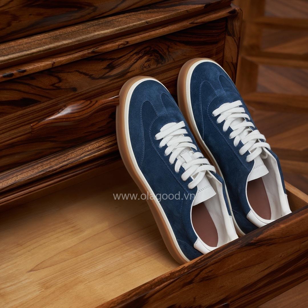Giày thể thao nam da lộn cao cấp - ZSK0115B - Hình ảnh 10