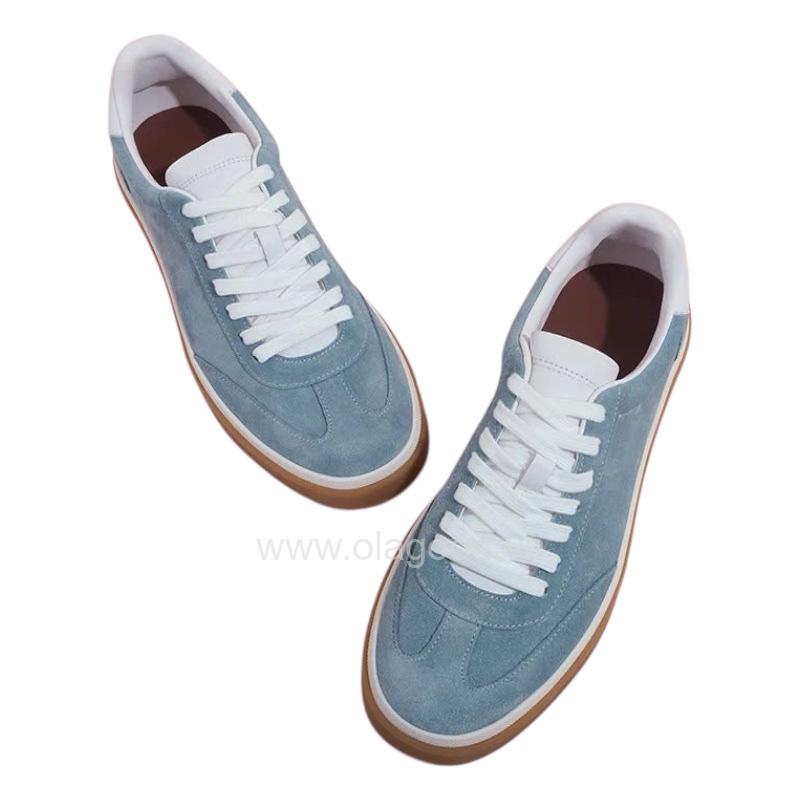 Giày thể thao nam da lộn cao cấp - ZSK017B - Hình ảnh 3