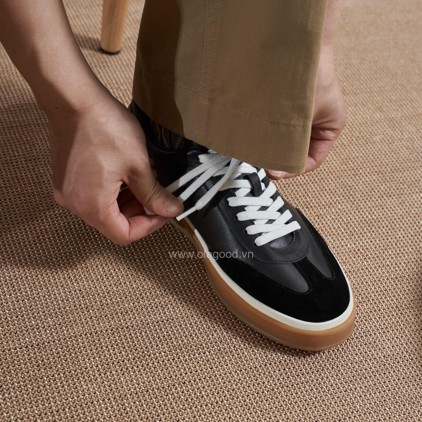 Giày thể thao nam da lộn cao cấp - ZSK018B - Hình ảnh 12