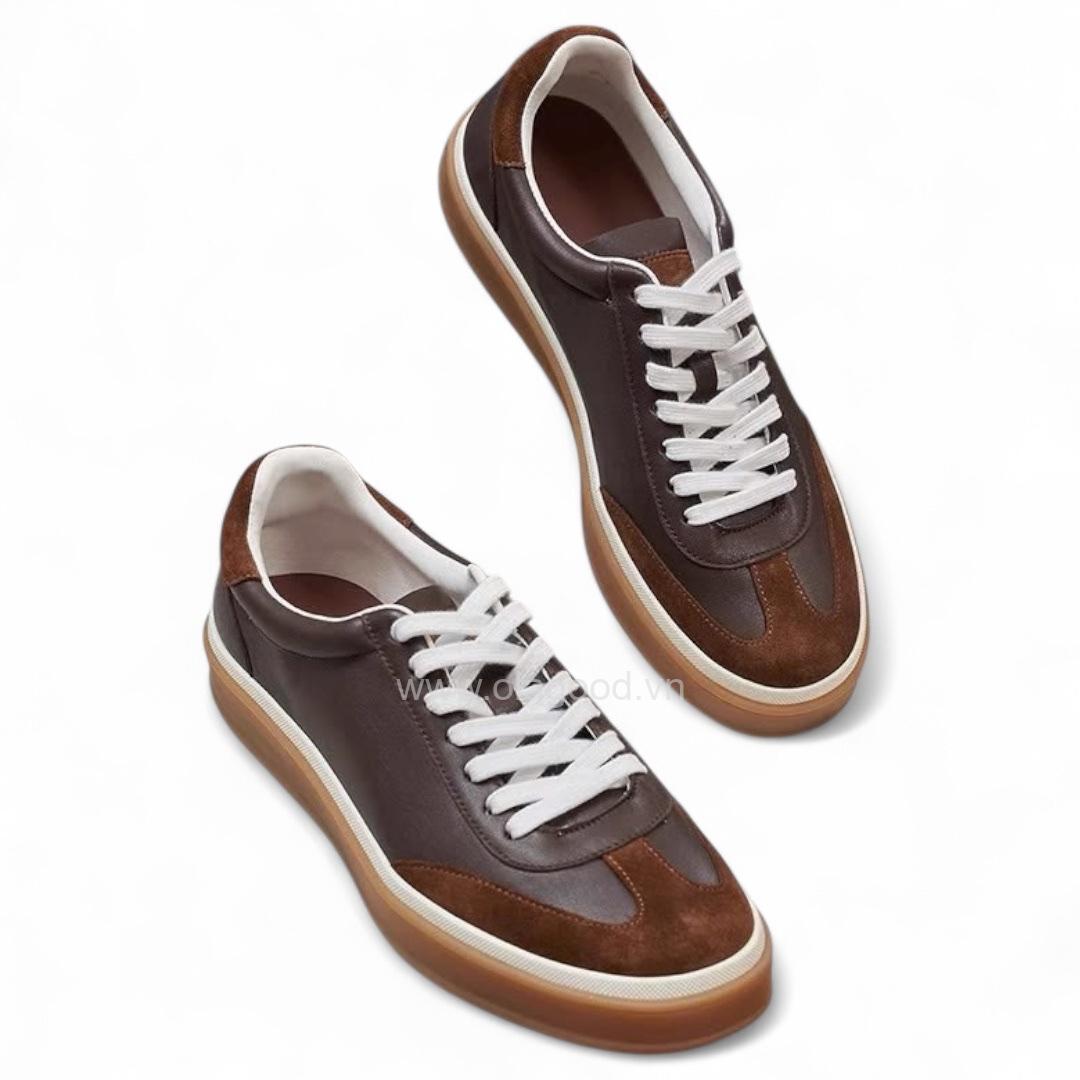 Giày thể thao nam da lộn cao cấp - ZSK019B - Hình ảnh 3